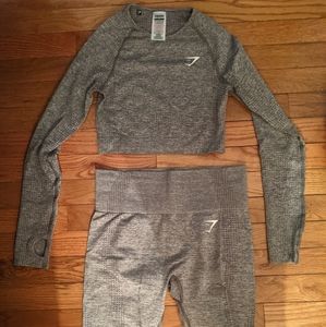 Gymshark set long sleeve